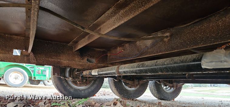 image for item DN7161 2002  shop built equipment trailer