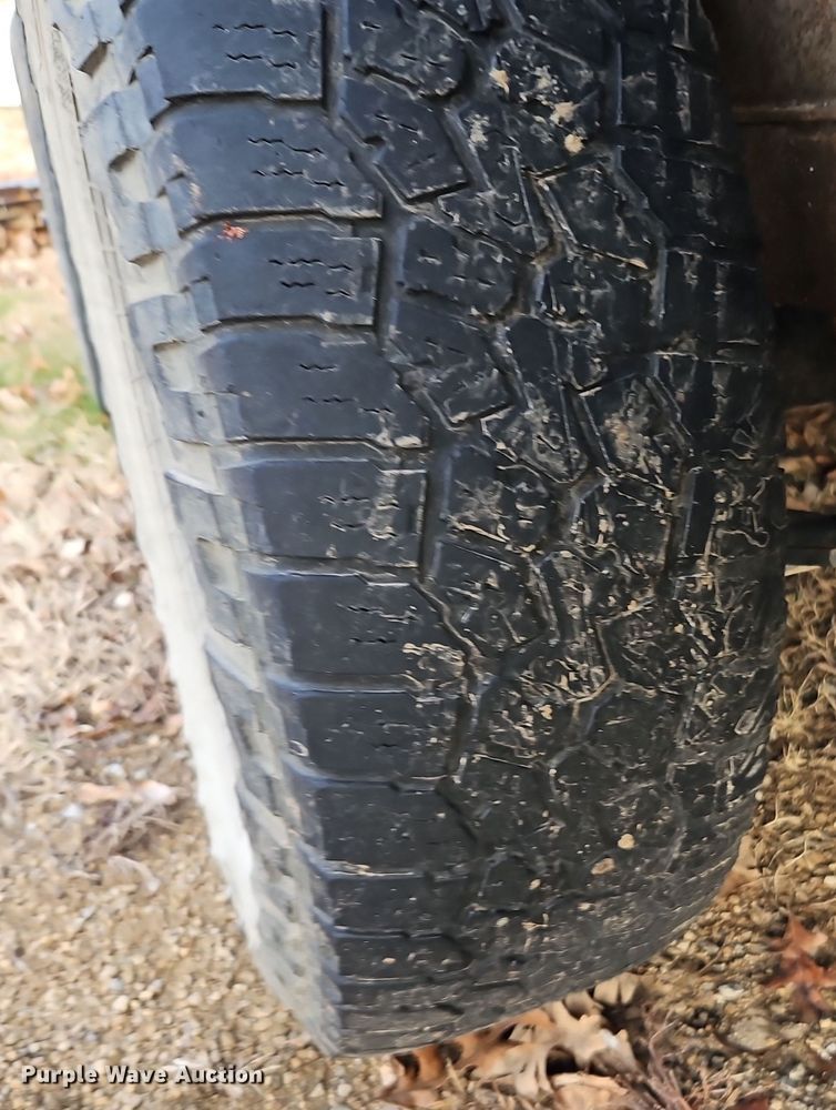 image for item DN7161 2002  shop built equipment trailer