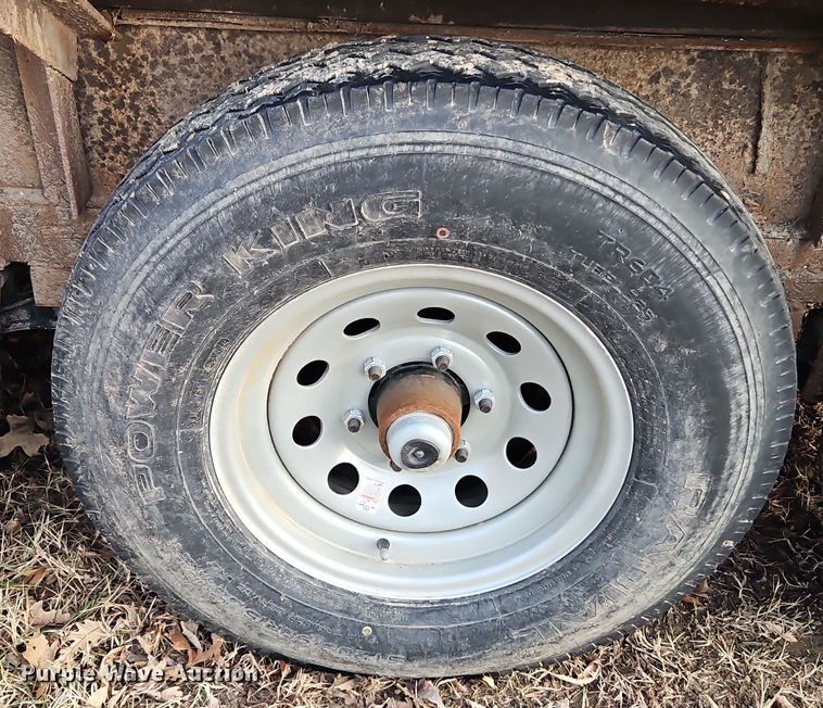 image for item DN7161 2002  shop built equipment trailer