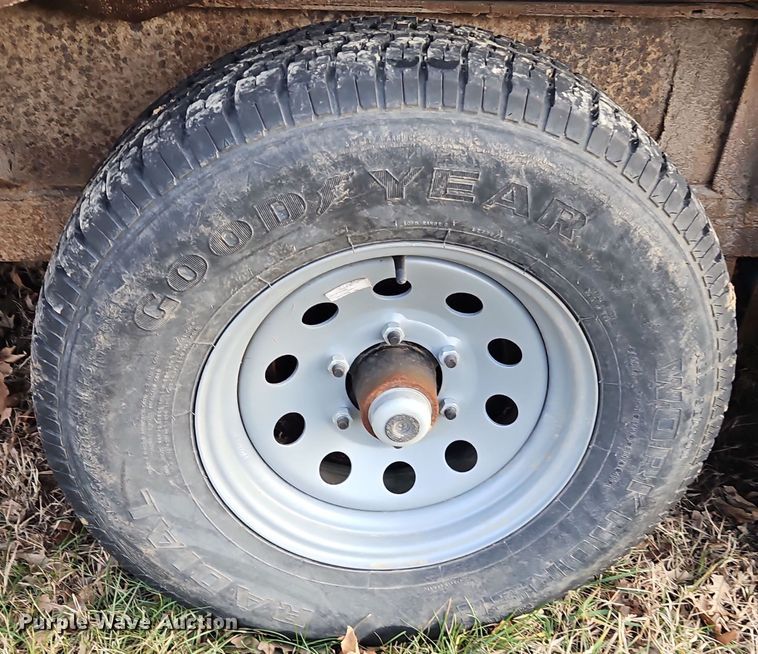 image for item DN7161 2002  shop built equipment trailer