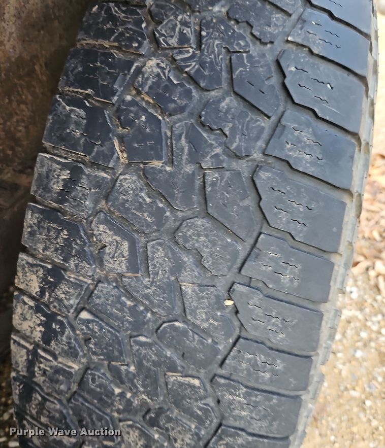 image for item DN7161 2002  shop built equipment trailer