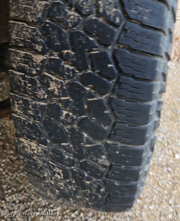 image for item DN7161 2002  shop built equipment trailer