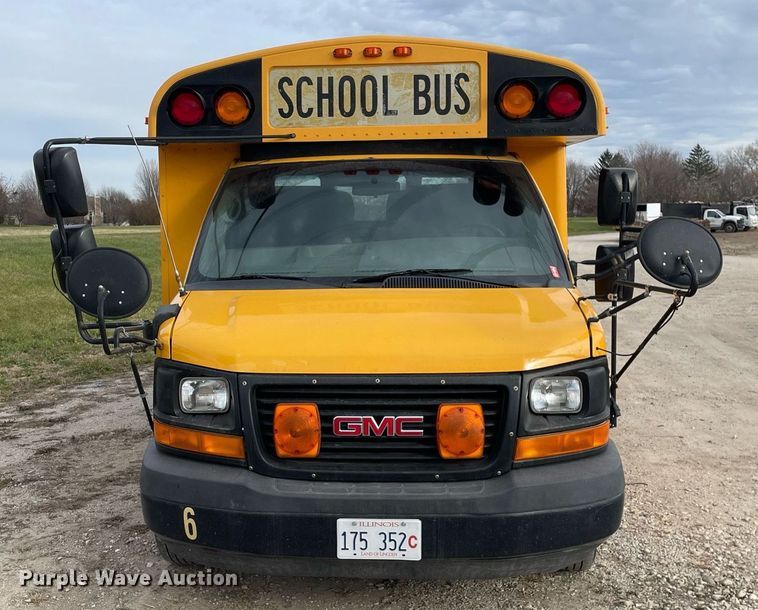 image for item DP0239 2012 GMC Savana  school bus