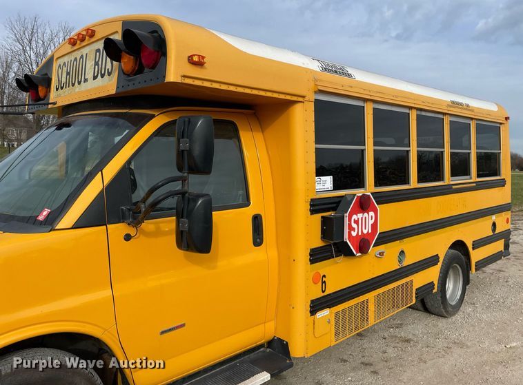 image for item DP0239 2012 GMC Savana  school bus