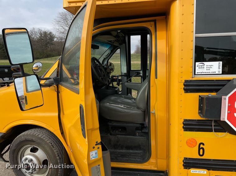 image for item DP0239 2012 GMC Savana  school bus