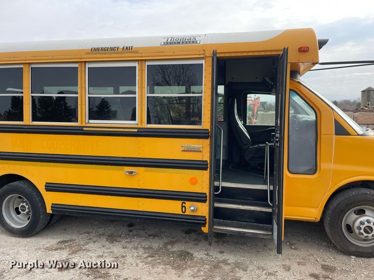 image for item DP0239 2012 GMC Savana  school bus