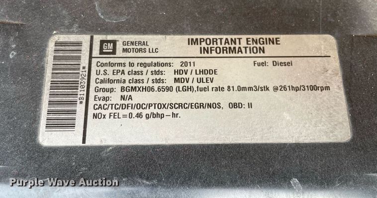 image for item DP0239 2012 GMC Savana  school bus