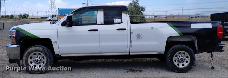 image for item DP3344 2015 Chevrolet Silverado 2500HD  Double Cab pickup truck