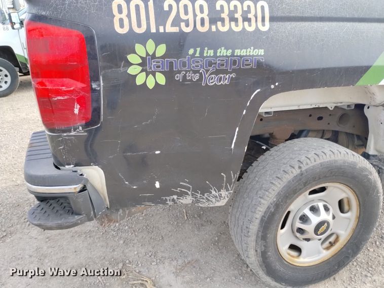 image for item DP3349 2015 Chevrolet Silverado 2500HD  Double Cab pickup truck