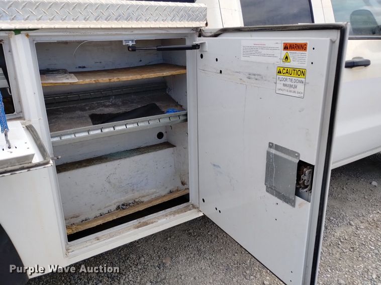 image for item DP3350 2015 Chevrolet Silverado 2500HD  Double Cab utility bed pickup truck