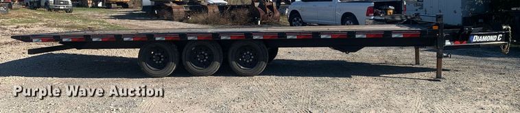 image for item DP8752 2022 Diamond C 307  tilt deck equipment trailer