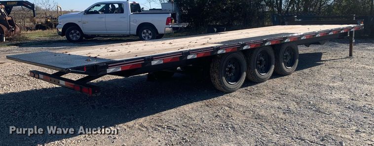 image for item DP8752 2022 Diamond C 307  tilt deck equipment trailer