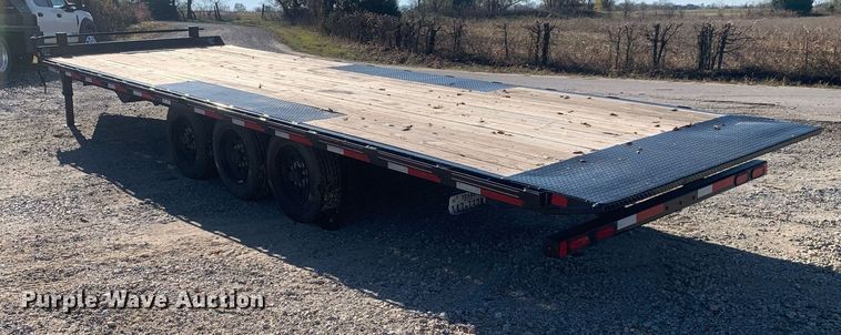 image for item DP8752 2022 Diamond C 307  tilt deck equipment trailer