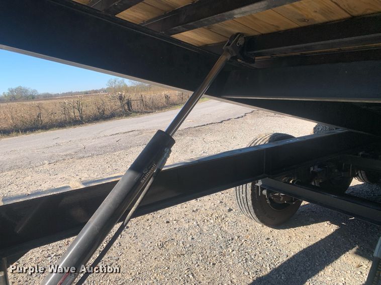 image for item DP8752 2022 Diamond C 307  tilt deck equipment trailer