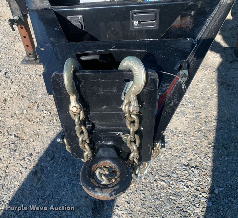 image for item DP8752 2022 Diamond C 307  tilt deck equipment trailer