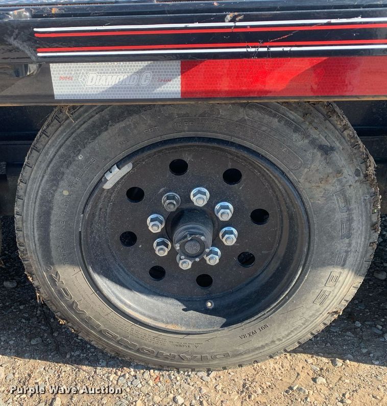 image for item DP8752 2022 Diamond C 307  tilt deck equipment trailer