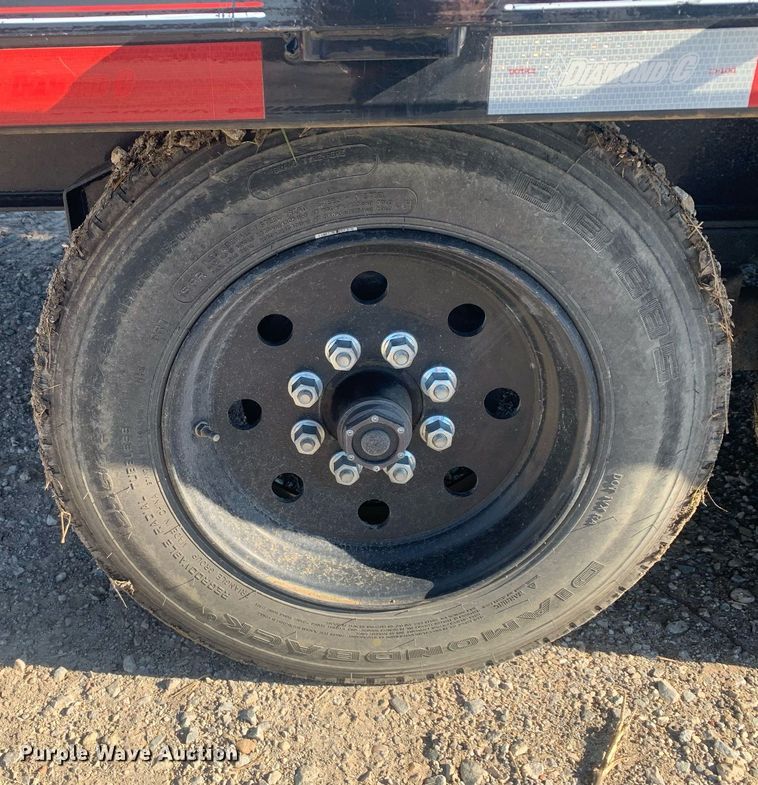 image for item DP8752 2022 Diamond C 307  tilt deck equipment trailer