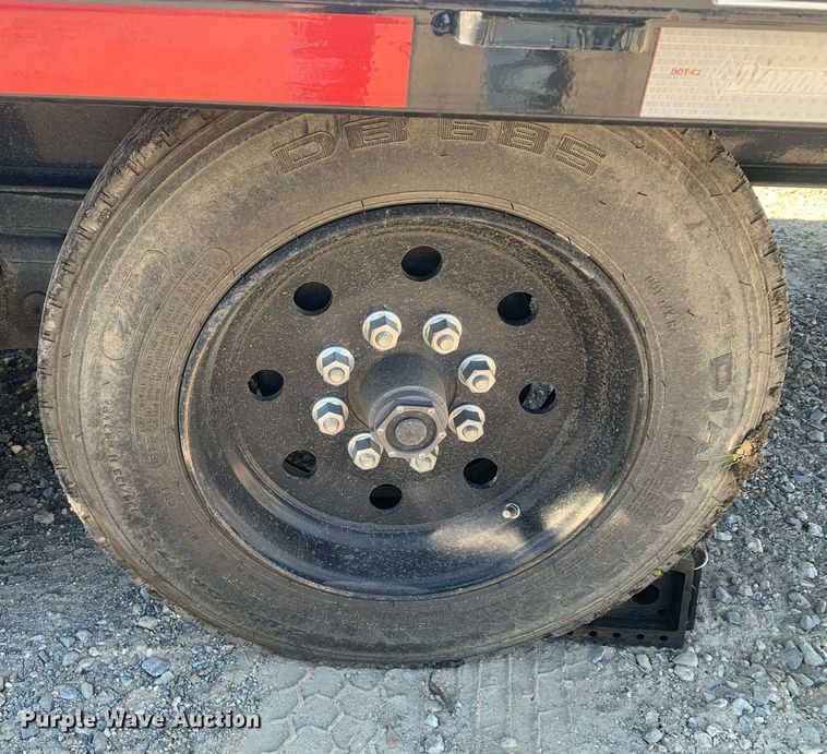 image for item DP8752 2022 Diamond C 307  tilt deck equipment trailer