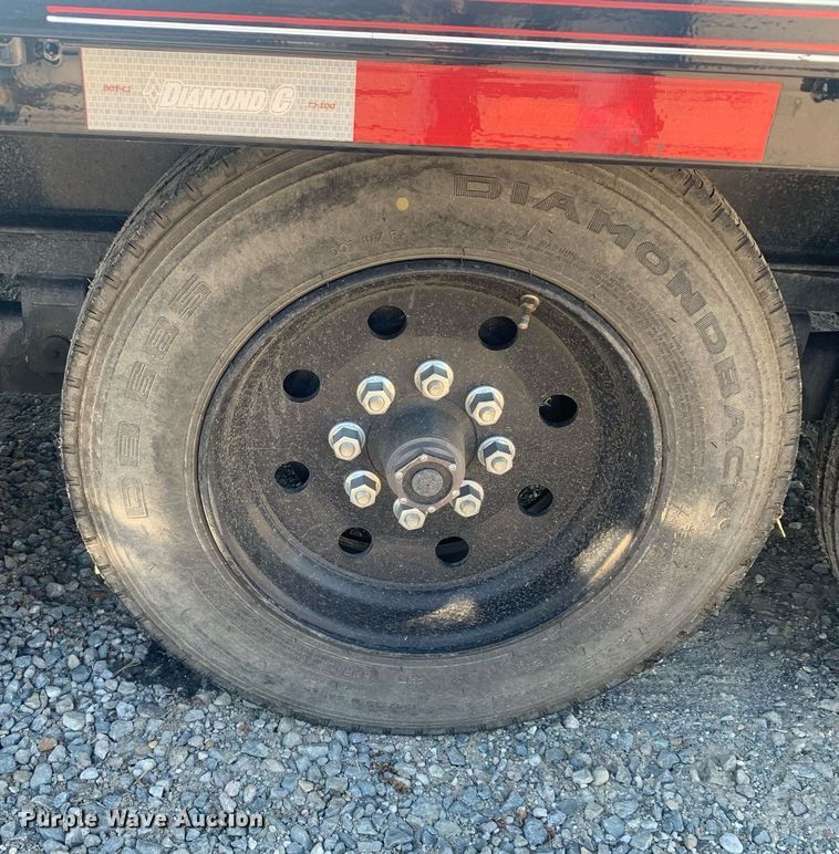 image for item DP8752 2022 Diamond C 307  tilt deck equipment trailer