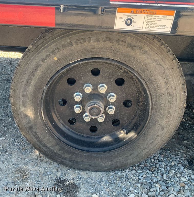 image for item DP8752 2022 Diamond C 307  tilt deck equipment trailer