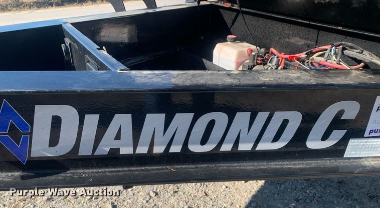 image for item DP8752 2022 Diamond C 307  tilt deck equipment trailer
