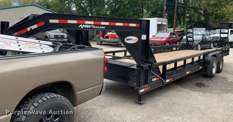 image for item DP8758 2020 August Metal Works  equipment trailer