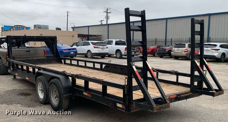 image for item DP8758 2020 August Metal Works  equipment trailer