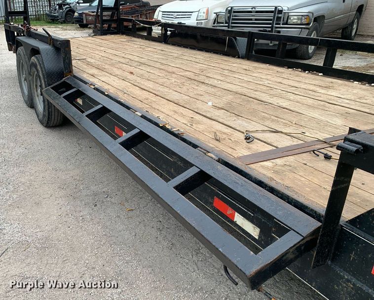 image for item DP8758 2020 August Metal Works  equipment trailer