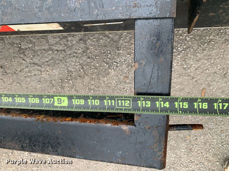 image for item DP8758 2020 August Metal Works  equipment trailer