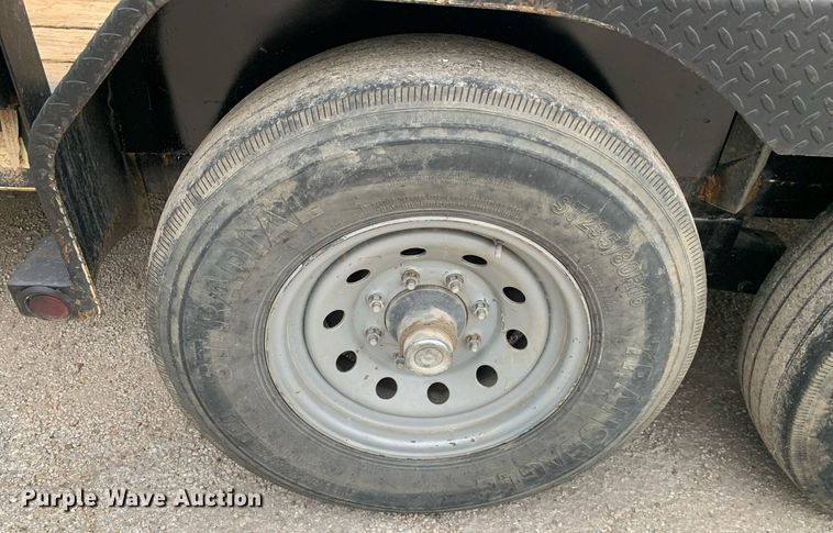 image for item DP8758 2020 August Metal Works  equipment trailer