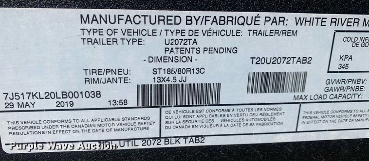 image for item DP8760 2020 Tracker 2072 MVX  boat