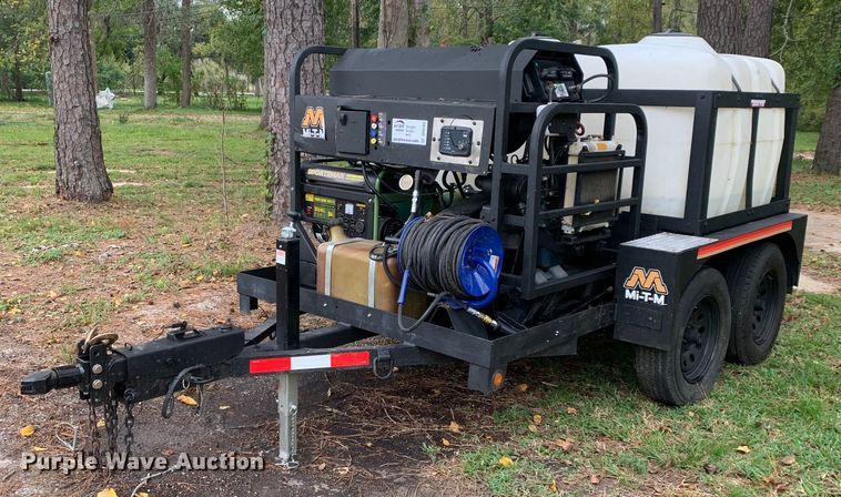 image for item DP8762 2018 Mi-T-M HS-3006-0MDK-UR  hot pressure washer trailer