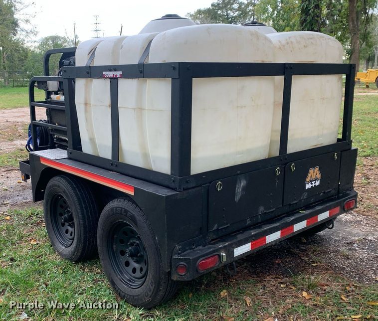 image for item DP8762 2018 Mi-T-M HS-3006-0MDK-UR  hot pressure washer trailer