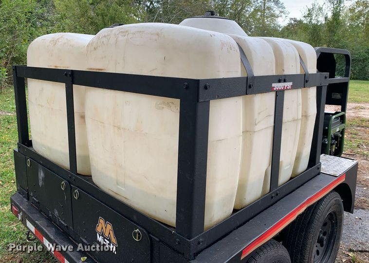 image for item DP8762 2018 Mi-T-M HS-3006-0MDK-UR  hot pressure washer trailer