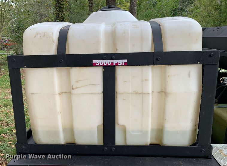 image for item DP8762 2018 Mi-T-M HS-3006-0MDK-UR  hot pressure washer trailer