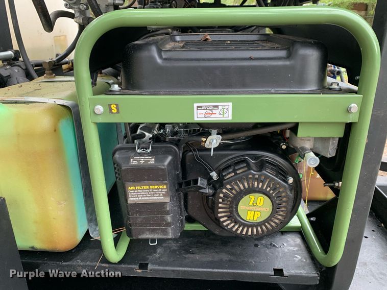 image for item DP8762 2018 Mi-T-M HS-3006-0MDK-UR  hot pressure washer trailer