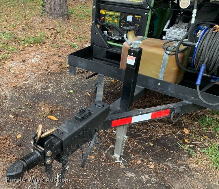 image for item DP8762 2018 Mi-T-M HS-3006-0MDK-UR  hot pressure washer trailer