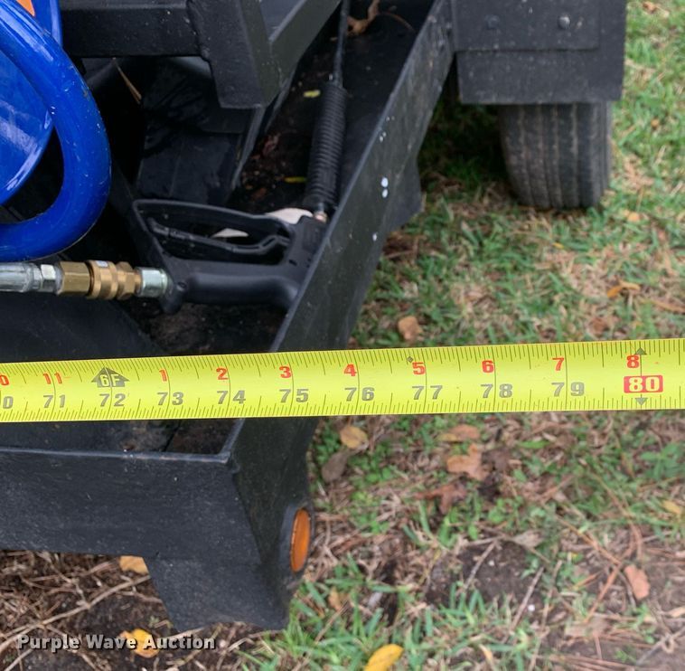 image for item DP8762 2018 Mi-T-M HS-3006-0MDK-UR  hot pressure washer trailer