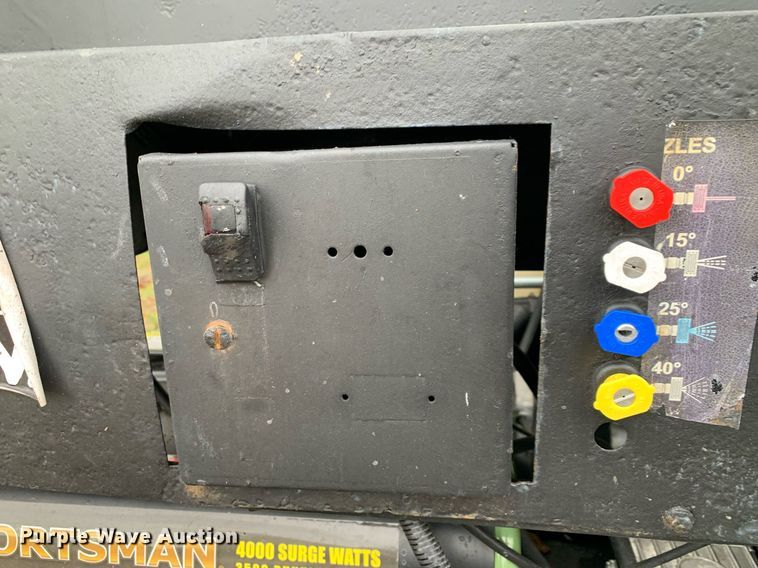 image for item DP8762 2018 Mi-T-M HS-3006-0MDK-UR  hot pressure washer trailer