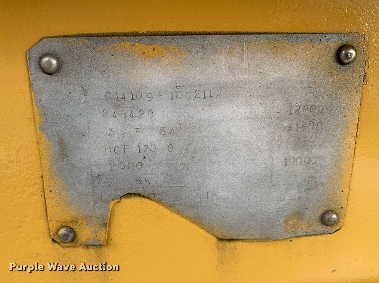 image for item DP8764 1984 Butler HCT120-8  reel trailer