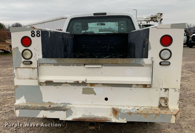 image for item DP8778 2013 Ford F250 Super Duty  SuperCab utility bed pickup truck