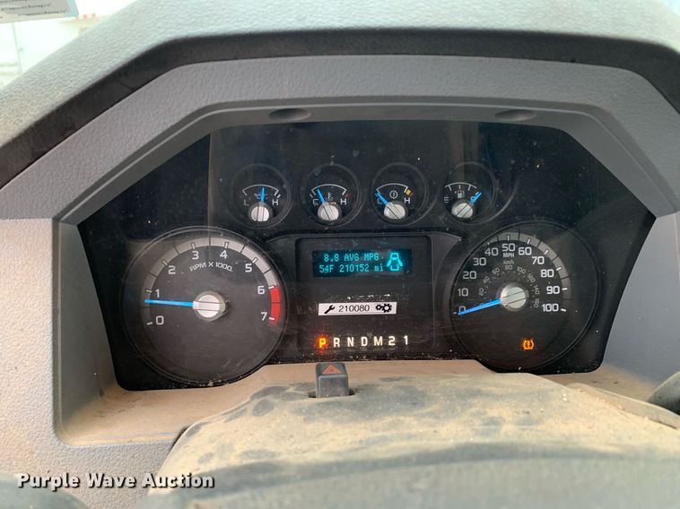 image for item DP8778 2013 Ford F250 Super Duty  SuperCab utility bed pickup truck