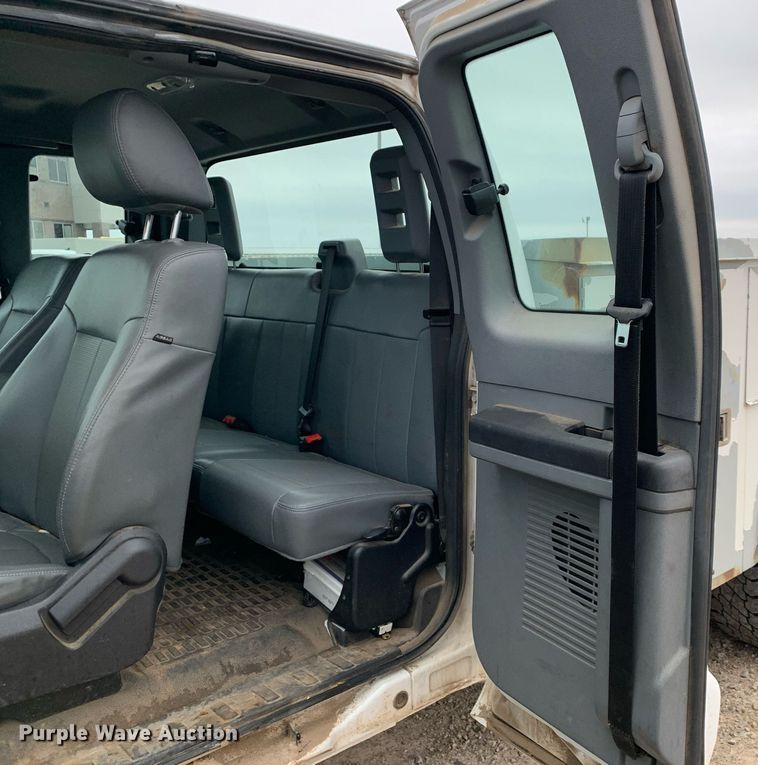 image for item DP8778 2013 Ford F250 Super Duty  SuperCab utility bed pickup truck