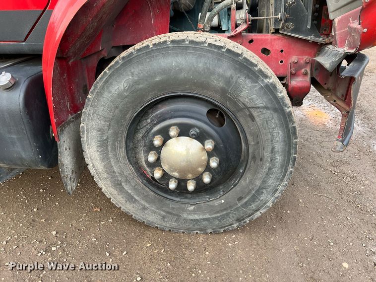 image for item DQ2314 1996 International 4900  Crew Cab flatbed truck