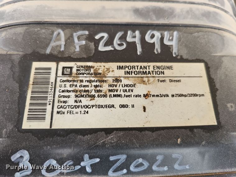 image for item DQ8550 2009 Chevrolet CG33803  school bus