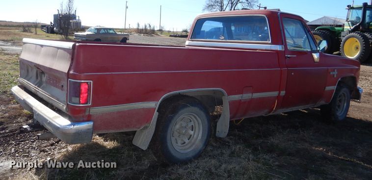 image for item DR5907 1984 Chevrolet C10  pickup truck