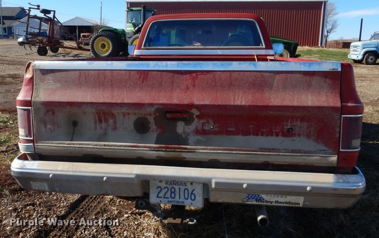 image for item DR5907 1984 Chevrolet C10  pickup truck