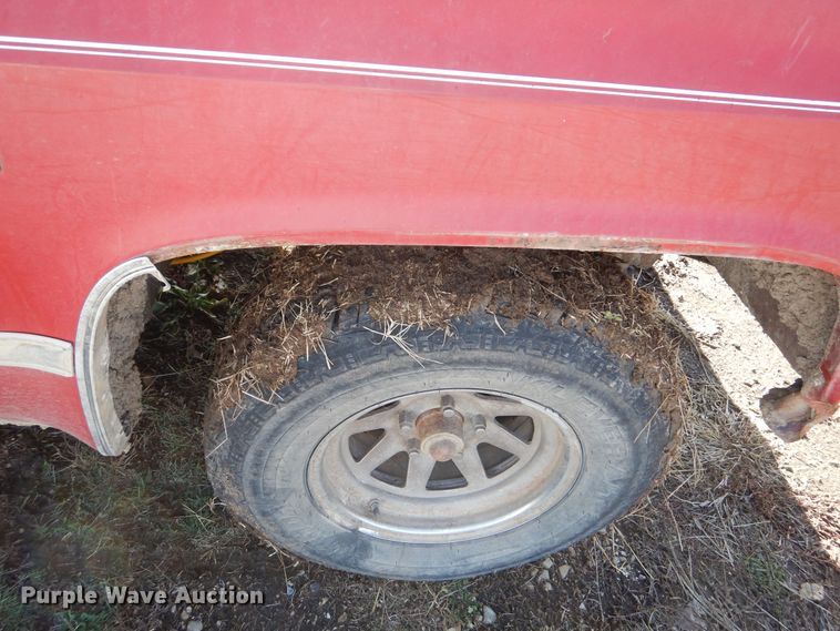 image for item DR5907 1984 Chevrolet C10  pickup truck