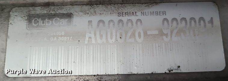 image for item DR7799 Club Car  golf cart