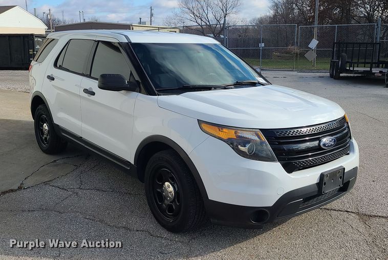 image for item DR7805 2013 Ford Explorer Police Interceptor  SUV
